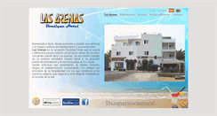 Desktop Screenshot of lasarenasibiza.com